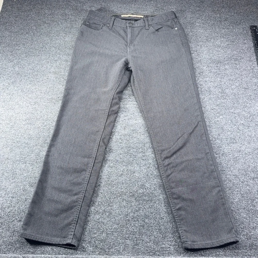 Banana Republic Mens Travel Jean Slim Fit Gray 32x30 Stretch Denim Pants